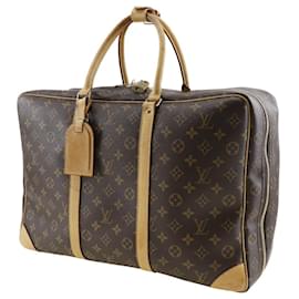Louis Vuitton-Louis Vuitton Monogram Canvas Sirius 45 Boston Bag M41408-Brown