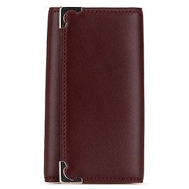 Estuche para llaves de cuero Cartier Must Line 4 Castaño