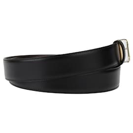 Cartier-Cinto de couro reversível Cartier Santos-Preto,Castanho escuro