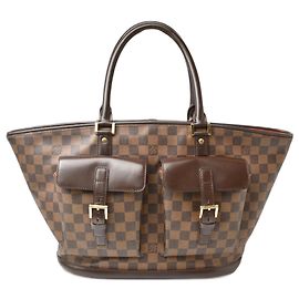 Borsa Tote Louis Vuitton Damier Manosque GM Damier ebene