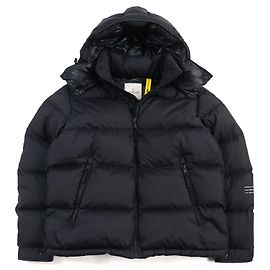 Moncler Acanthus Giubbotto Nylon Down Jacket Black