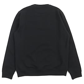 Fendi-Fendi Cotton FF Logo Beaded Sweatshirt XL-Black
