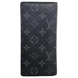 Louis Vuitton-Louis Vuitton Brazza Wallet-Black
