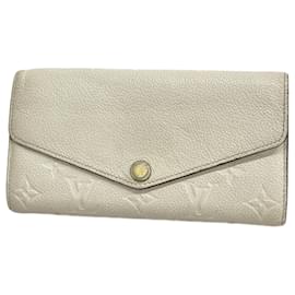Louis Vuitton-Louis Vuitton Long Wallet in LV Off White-Eggshell