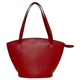 Bolsa Tote Saint Jacques da Louis Vuitton Vermelho
