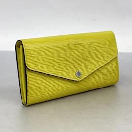 Louis Vuitton-Louis Vuitton Long Wallet Epi Portefeuille Sarah M60588 Pistache-Other