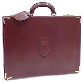 Valigetta in pelle Bordeaux Cartier Bordò