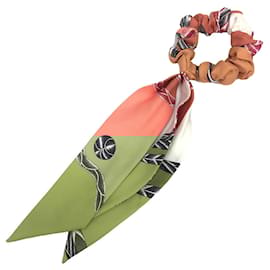 Hermès-Hermes Bella Silk Robe du Soir-Orange