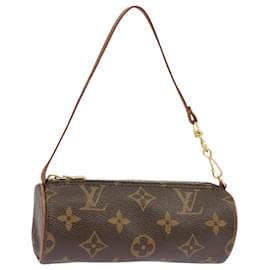 Louis Vuitton-LOUIS VUITTON Monogram Papillon Pouch LV Auth 98584-Monogram