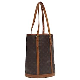 Louis Vuitton-LOUIS VUITTON Monogram Bucket GM Shoulder Bag M42236 LV Auth 96874-Monogram