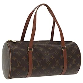 Louis Vuitton-LOUIS VUITTON Monogram Papillon 30 Hand Bag M51385 LV Auth 99565-Monogram