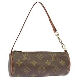 Louis Vuitton-LOUIS VUITTON Monogram Papillon Pouch LV Auth 98554-Monogram