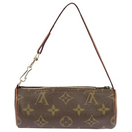 Louis Vuitton-LOUIS VUITTON Monogram Papillon Pouch LV Auth 98554-Monogram