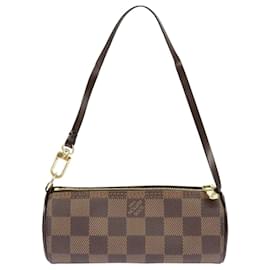 Louis Vuitton-LOUIS VUITTON Damier Ebene Papillon Pouch LV Auth 98545-Other