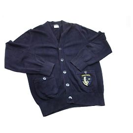 Pull Chanel Bleu Marine en Laine Bleu Marine