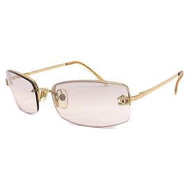 Chanel Occhiali da sole D'oro