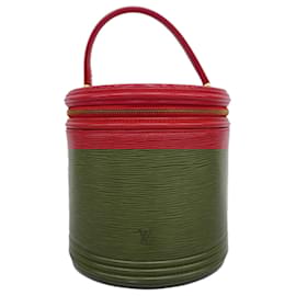 Louis Vuitton-Louis Vuitton Epi Cannes Handbag-Red