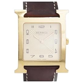 Hermès-Hermes H Watch HH1.801 Gold Dial Men's-Other