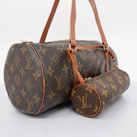Louis Vuitton-Louis Vuitton Monogram Papillon 30 Handbag-Brown