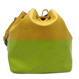 Louis Vuitton-Louis Vuitton Noe Women's Shoulder Bag-Yellow