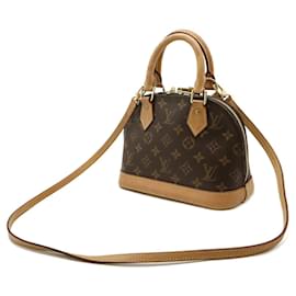 Louis Vuitton-Louis Vuitton Monogram Alma BB Handbag M46990-Brown