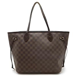 Louis Vuitton-Louis Vuitton Damier Neverfull MM Tote Bag N51105-Brown