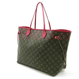 Louis Vuitton-Louis Vuitton Monogram Neverfull GM Tote Bag-Pink