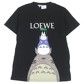 Camiseta LOEWE Mi Vecino Totoro Negra XL Negro