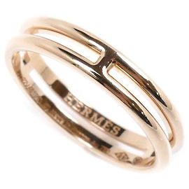 Hermès Anello Ariane in oro rosa Hermes H119836B D'oro