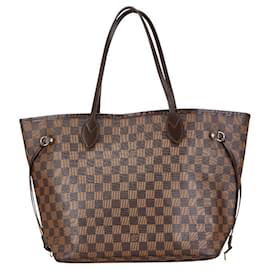Louis Vuitton-Louis Vuitton Damier Neverfull MM Tote Bag N41358-Brown