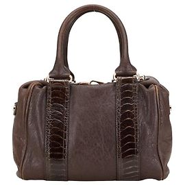 Borsa in pelle Balenciaga 170937 Marrone Marrone
