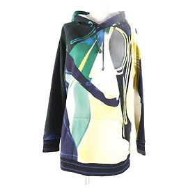 Sudadera de algodón con estampado de logo Dior XS Multicolor