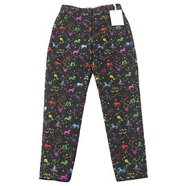 Pantalones Dior Lucky Motif Pixel Constellation Negro