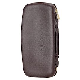 Louis Vuitton-Louis Vuitton Taiga Organizer Atoll Travel Case Wallet-Red