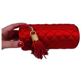 Rene Caovilla Clutch vintage vermelho René Caovilla Vermelho