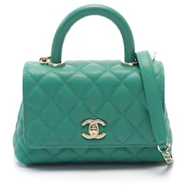 Chanel-Chanel Coco Handle XXS Handbag-Green