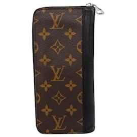 Louis Vuitton-Louis Vuitton Zippy Wallet Vertical-Brown