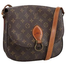 LOUIS VUITTON Monogram Saint Cloud GM Bolsa de Hombro M51242 LV Auth ep6510 Monograma