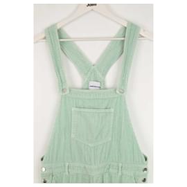 Autre Marque-Cotton overalls-Green