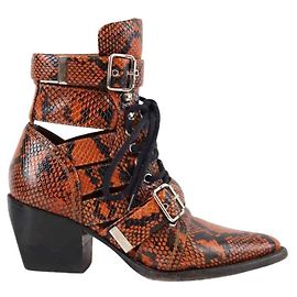 Chloé Botas naranjas Naranja