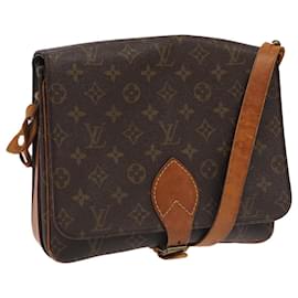 Louis Vuitton-LOUIS VUITTON Monogram Cartouchiere GM Shoulder Bag M51252 LV Auth 102390-Monogram
