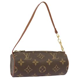 Louis Vuitton-LOUIS VUITTON Monogram Papillon Pouch LV Auth 102168-Monogram