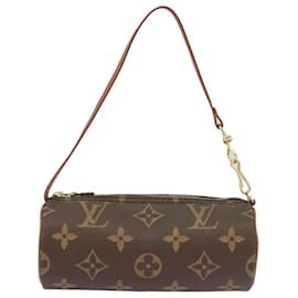 Louis Vuitton-LOUIS VUITTON Monogram Papillon Pouch LV Auth 102168-Monogram