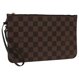 Louis Vuitton-LOUIS VUITTON Damier Ebene Neverfull MM Pouch Accessory Pouch LV Auth 100593-Other