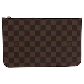 Louis Vuitton-LOUIS VUITTON Damier Ebene Neverfull MM Pouch Accessory Pouch LV Auth 100593-Other