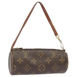 Louis Vuitton-LOUIS VUITTON Monogram Papillon Pouch LV Auth 99943-Monogram