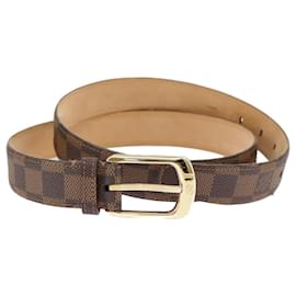 Louis Vuitton-LOUIS VUITTON Damier Ebene Ceinture Ellipse Belt 40.2"" M6995 LV Auth 101362-Other