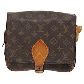 Louis Vuitton-LOUIS VUITTON Monogram Cartouchiere MM Shoulder Bag M51253 LV Auth 101501-Monogram