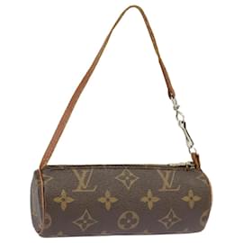 Louis Vuitton-LOUIS VUITTON Monogram Papillon Pouch LV Auth 102218-Monogram