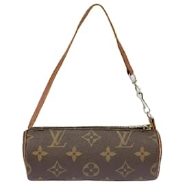 Louis Vuitton-LOUIS VUITTON Monogram Papillon Pouch LV Auth 102218-Monogram